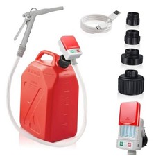 Fuel Transfer Pump with Hand Nozzle for Car, Boat, USB or Hand Trigger Nozzle
