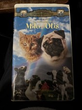Adventures of Milo and Otis VHS, 1999, Duracase Closed Captioned