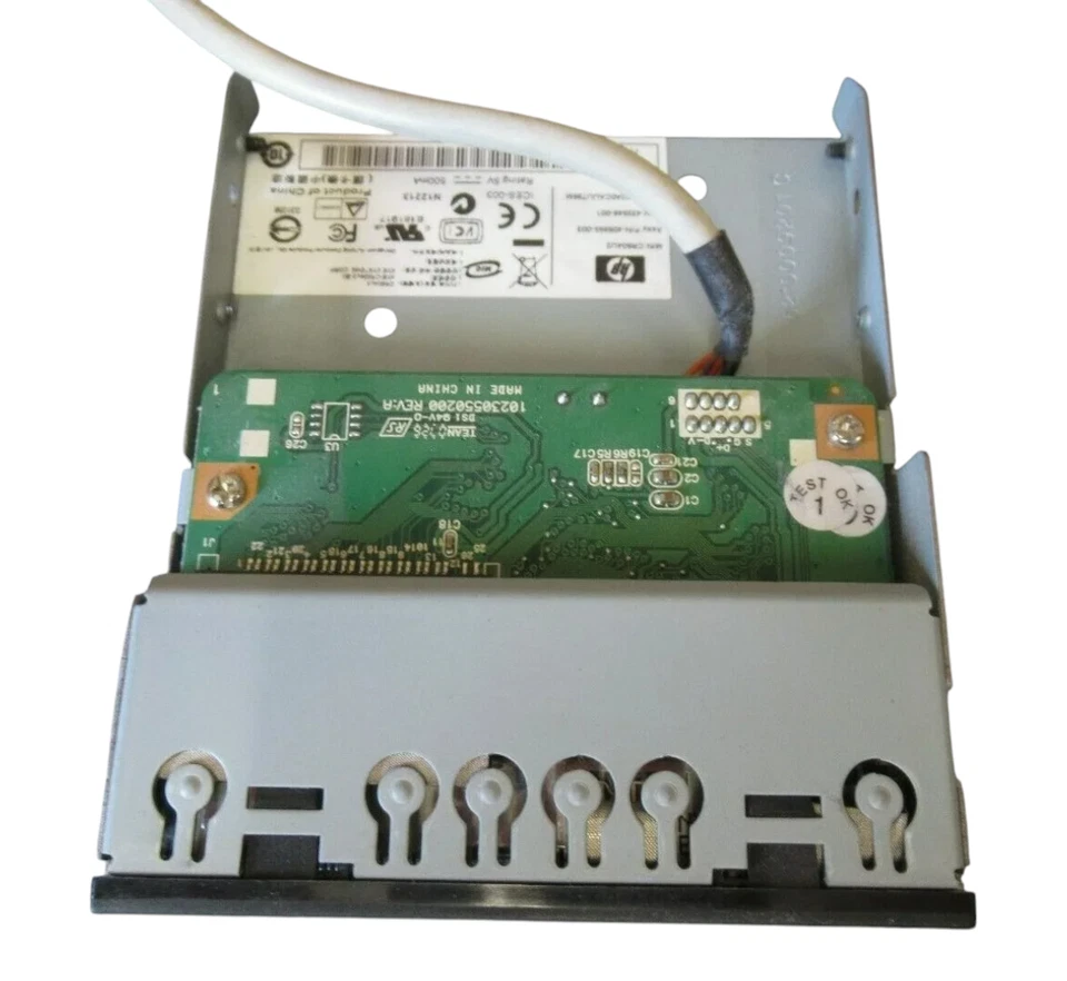 HP CR504U2 405955-003 432548-001 Internal SD Memory Card Reader With 17" Cable - Image 3 of 4