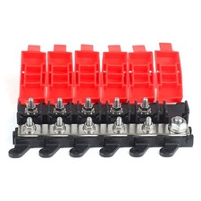 5 Way Car Midi Fuse Box  Holder 200A Multi-Pole Fuse  Marine SUV BDFS MIDI9430