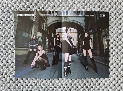 Kpop Itzy [Tunnel Vision] 11th Album Photobook A ver. Group Folded Poster - UK