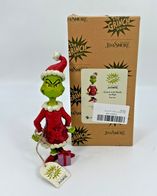 Jim Shore Grinch with Hands on Hips Figurine 6002070 NIB
