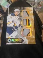 2014-15 Upper Deck Ultimate Collection Rare Materials  GOLD /15  Matt Moulson 