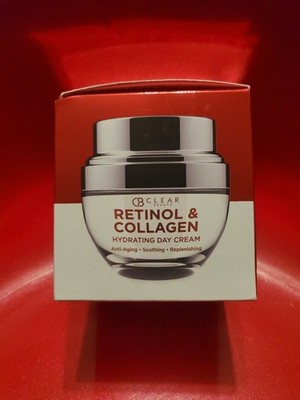 Clear Beauty Retinol & Collagen Hydrating Day Cream Face/Neck 1.69 fl oz