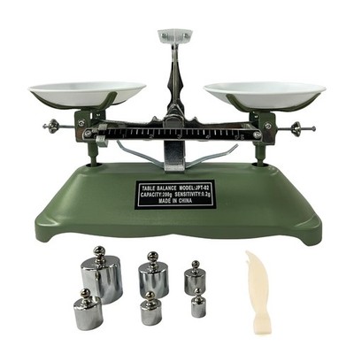 TADA 200g/0.2g Mechanical Balance Scale with Calibration Weights for Science Lab