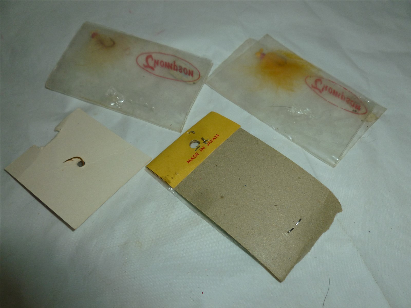  4 Vintage Packaged Unused Fishing Jigs  Lot M-852