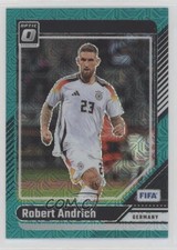2024-25 Panini Donruss FIFA Optic Teal Mojo Prizm 37/49 Robert Andrich #137 n0c