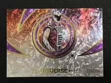 2025 WWE Topps Universe Rare, Axiom Refractor #122 Numbered 350/399