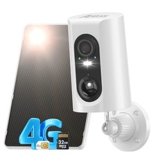ANRAN Outdoor 4G LTE Cellular Wireless Security Camera 360° PTZ Solar IP66 UK/EU
