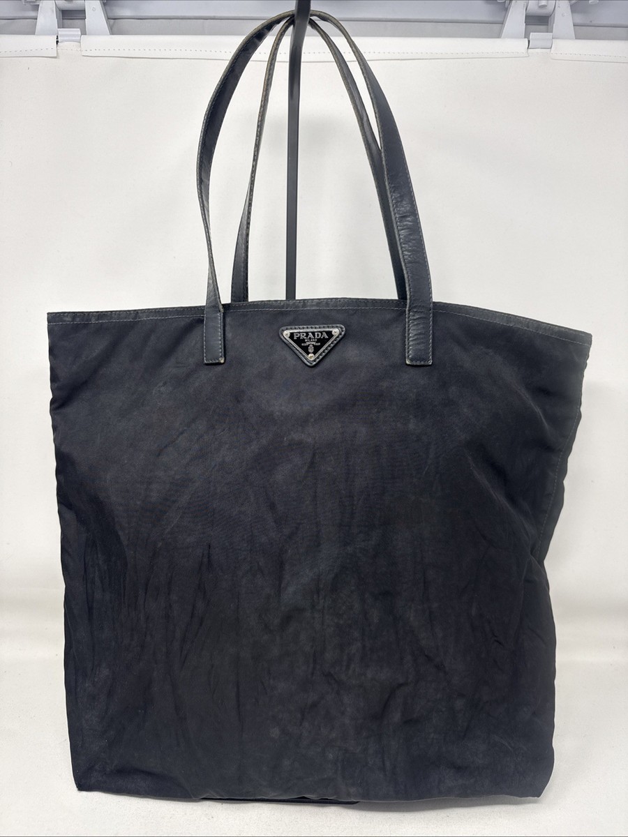 PRADA TESSUTO NYLON LOGO TOTE HAND BAG 【公式通販】