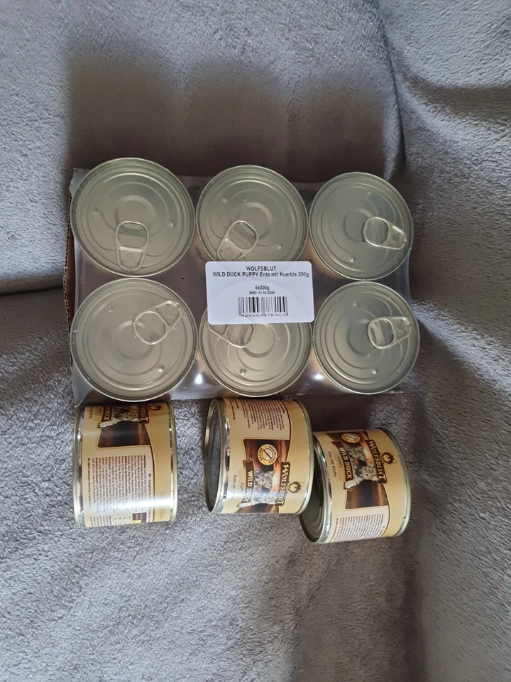 Wolfsblut Puppy Hundefutter Nassfutter, Hirsch und Ente - Bild 4 von 4