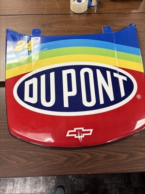 Nascar Jeff Gordon #24 Dupont 3D Racing Car Hood Man Cave Sign 28 X 23