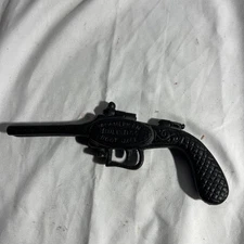 Antique Rare Cast Iron American Bulldog Boot Jack Western Cowboy 19th Century 