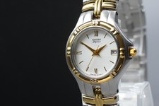 Montre femme vintage années 1990-2000 Citizen Elegance 1012-H20118 bicolore à...