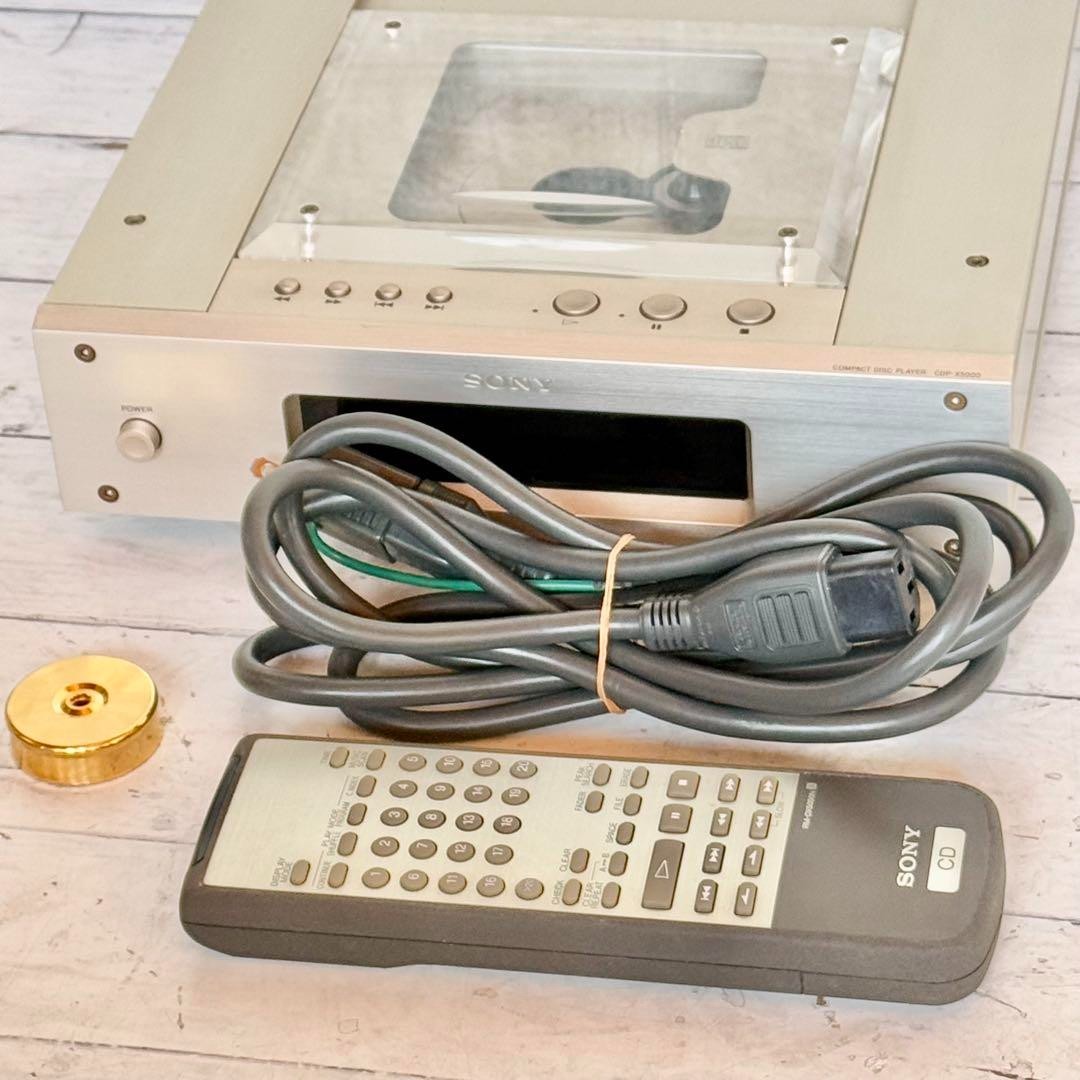 SONY/コンポ#5000シリーズ /CDプレーヤー/CDP-X5000 s-l400.jpg