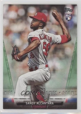 2018 Topps Salute Series 1 Rookies Green Sandy Alcantara #TS-100 8d4