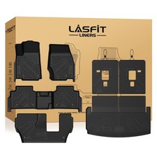 Floor Mats Cargo Liner Seatback Mats for Jeep Grand Cherokee L 2021-2026 7 Seats