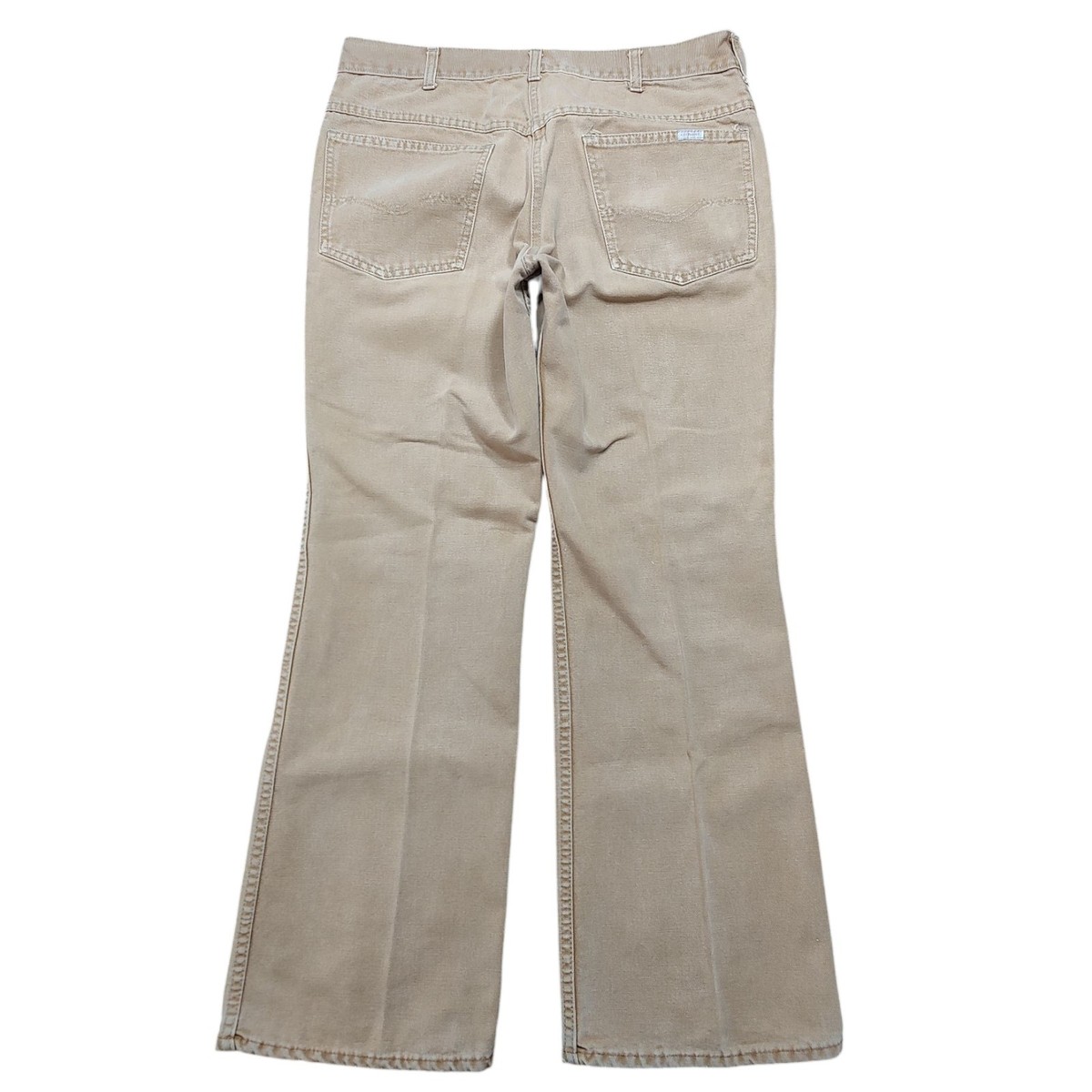 Vintage Carhartt USA Canvas Work Duck Pants Measurements 34x29