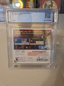 GRADED CGC 9.9! - The Legend of Zelda: Majora's Mask 3D - Nintendo 3DS