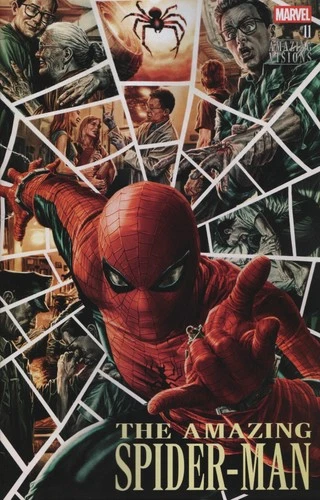 AMAZING SPIDER-MAN #11 LEE BERMEJO AMAZING VISIONS VARIANT VF/NM MARVEL HOHC