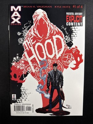 The Hood #1 2002 Marvel Max Brian K Vaughn 1st Appearance Parker Robbins VF *A9