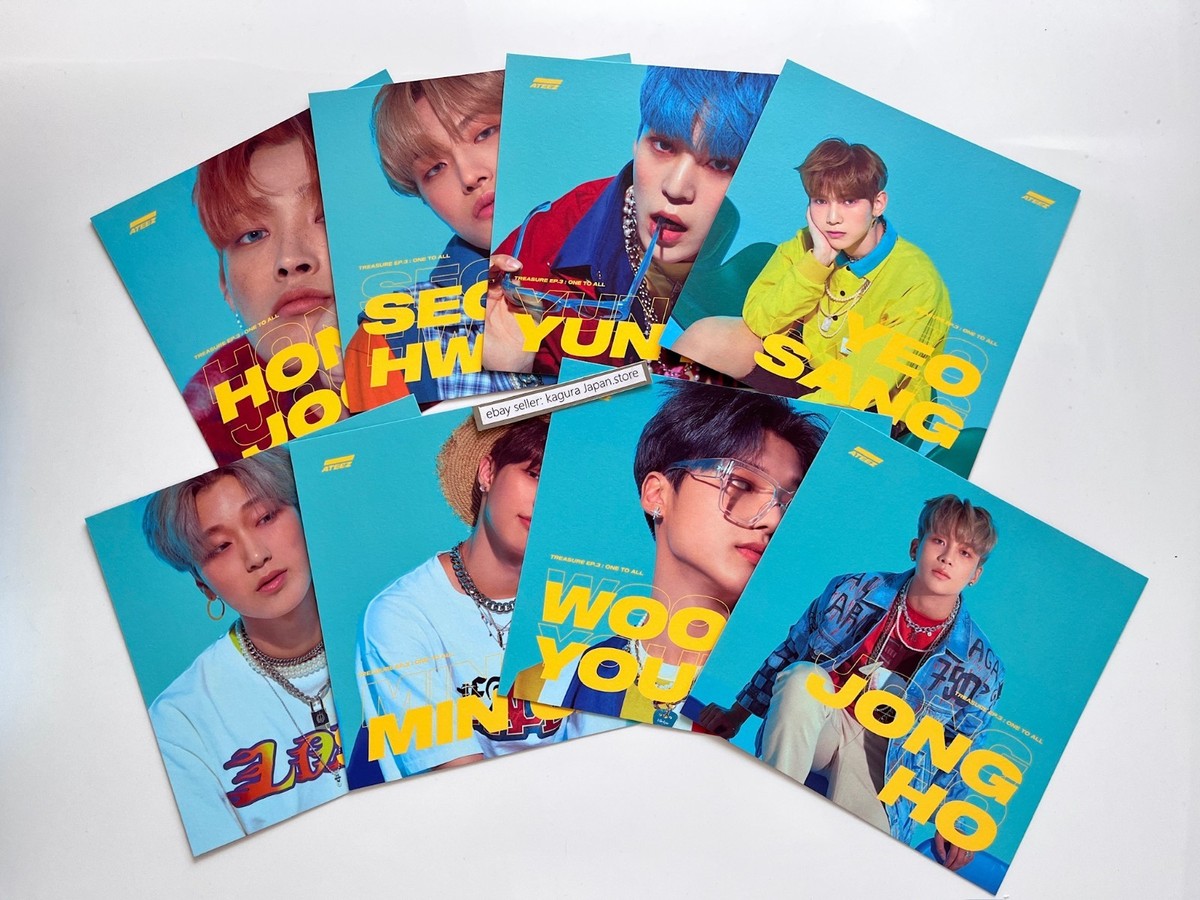 ATEEZ TREASURE EP.3 : One To All WAVE & ILLUSION Album ver