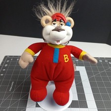 1999 Vintage 9" Bedtime Bubba Talking Bear Pajama Plush TESTED WORKS