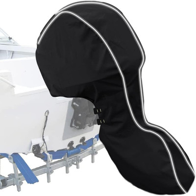 Zenicham 600D Fade And Crack Resistant Full Outboard Motor Coverheavy-Duty