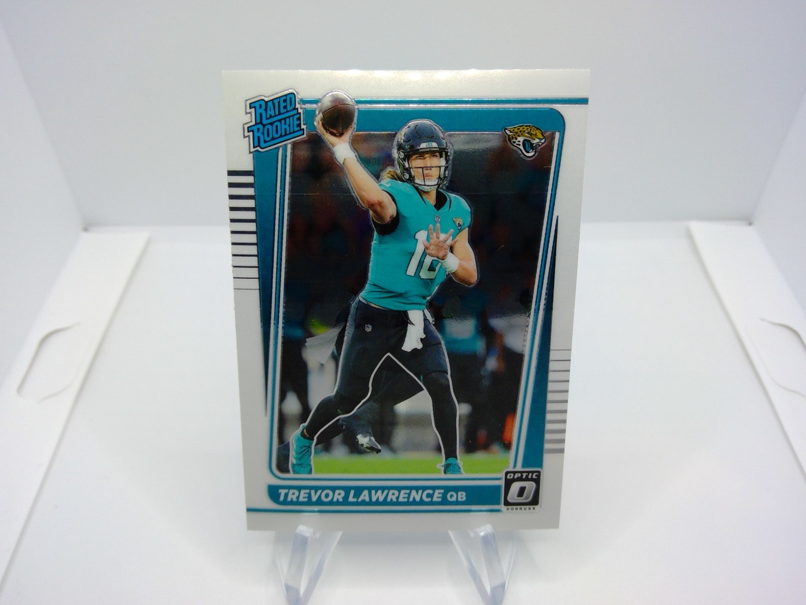 2021 Panini Donruss Optic Trevor Lawrence Rated Rookie Jacksonville Jaguars #201