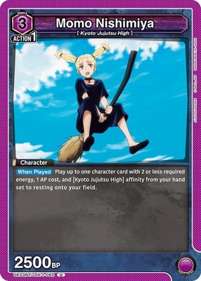 Momo Nishimiya - UE03BT/JJK-1-082 - UE03BT: Jujutsu Kaisen - NM | eBay