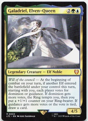Galadriel, Elven-Queen *Non-Foil* LTC 3 NM