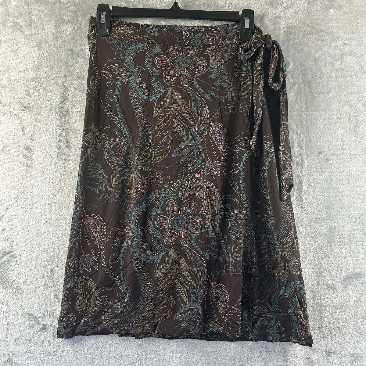 Jupe Portefeuille (wrap) H&M - Taille 6 - Rouge Et Blanc - Mi-mollet - Neuf Avec étiquettes - Femme