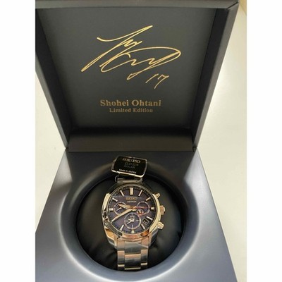 Seiko Shohei Ohtani Limited GPS Solar Watch with Bobblehead Japan