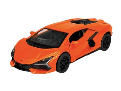 WELLY LAMBORGHINI REVUELTO ORANGE 1:34 1/34 DIE CAST METAL MODEL