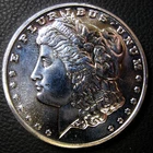 BELOW  SPOT!  1 TROY OZ.  SILVER MORGAN ROUND.  .999 FINE. FREE SHIPPING!