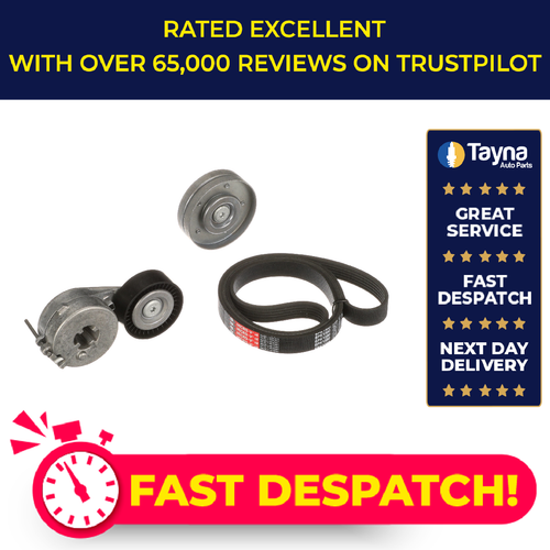 Drive Belt Kit fits SEAT EXEO 3R 2.0 10 to 13 CDND Set Gates Quality Guaranteed - Picture 1 of 9