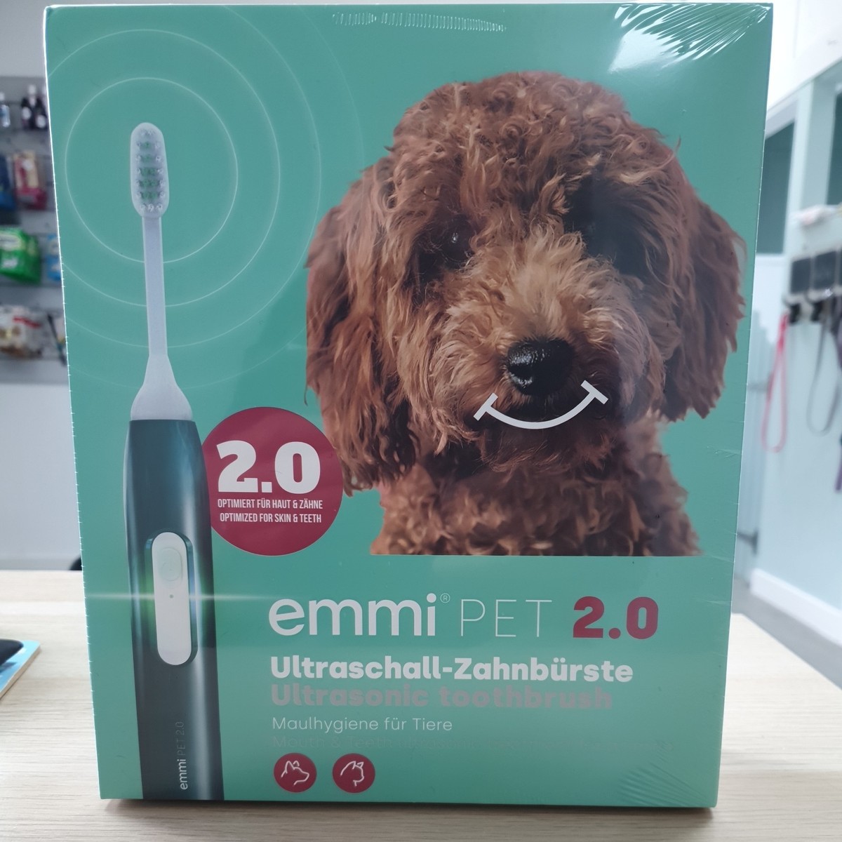 Emmi-Pet Ultrasonic Toothbrush Basic Set Pet's Dental Health