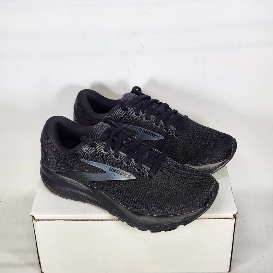 Talla 6.5 - Brooks Ghost 16 - Negro/Negro/Ébano - Mujer Foto 2 de 4