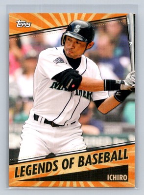 2021  Topps Opening Day Legends of Baseball #LOB-20 Ichiro Mariners A67