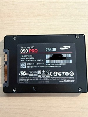 Samsung 850 PRO 256GB SSD 2.5 inch Internal Solid State Drive