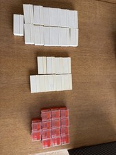 Lot of 36 Vtg 35 mm EMPTY PLASTIC SLIDE BOXES Storage Containers 2"x 2" slides