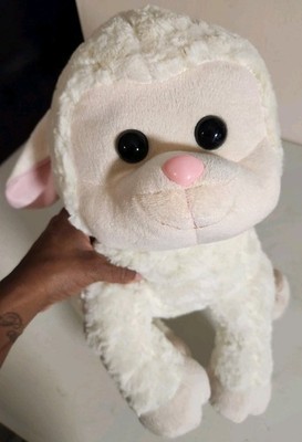 Loris Little Lambs Plush Toy White 