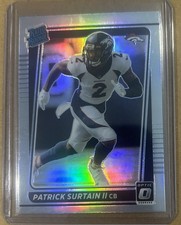 2021 Panini Donruss Optic - Rated Rookie Broncos  Patrick Surtain II #244! Nice