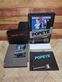 Popeye (Nintendo Entertainment System, NES, 1986) Completo en Caja CIB