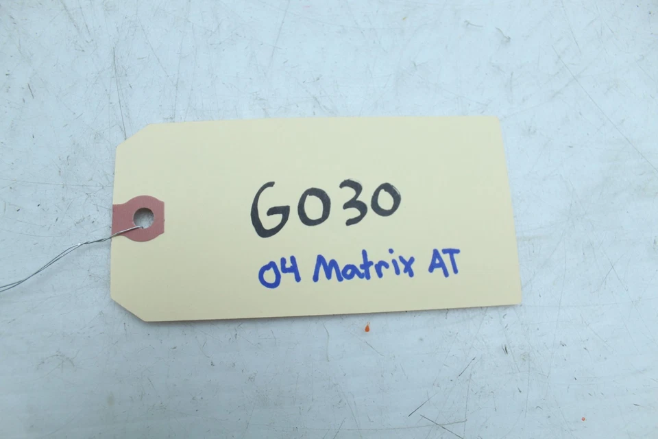 03-08 VÁLVULA DE PURGA BOTE DE VAPOR TOYOTA MATRIX XR G030 Foto 2 de 4