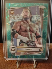 2025 Topps Chrome Wwe Triple H Green Geometric 158/175