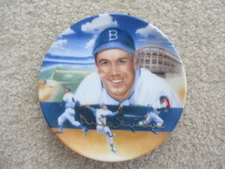DUKE SNIDER  AUTOGRAPHED SPORTS IMPRESSIONS MINI PLATE