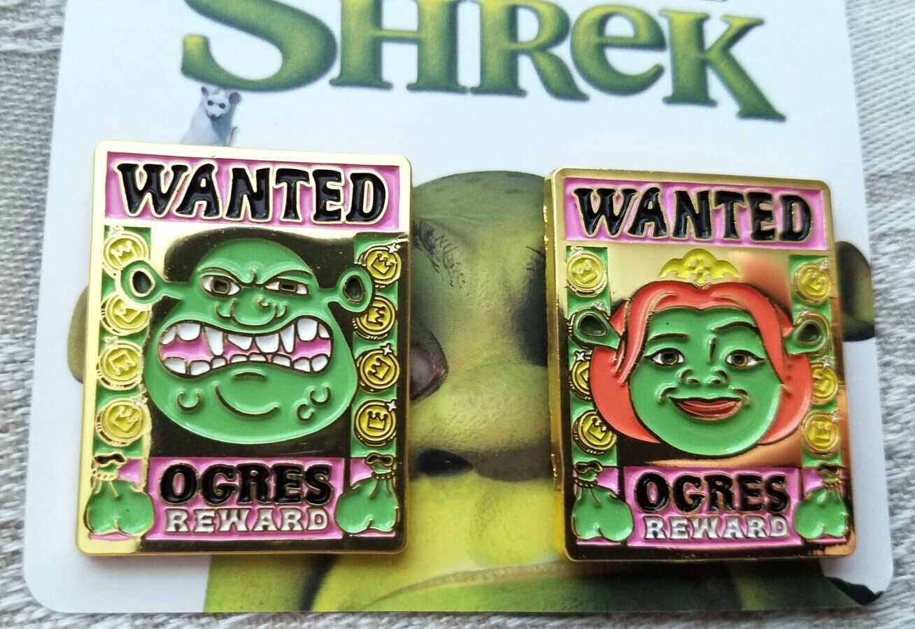 Feeling Shrexy Enamel Pin Shrek and Fiona Pin 