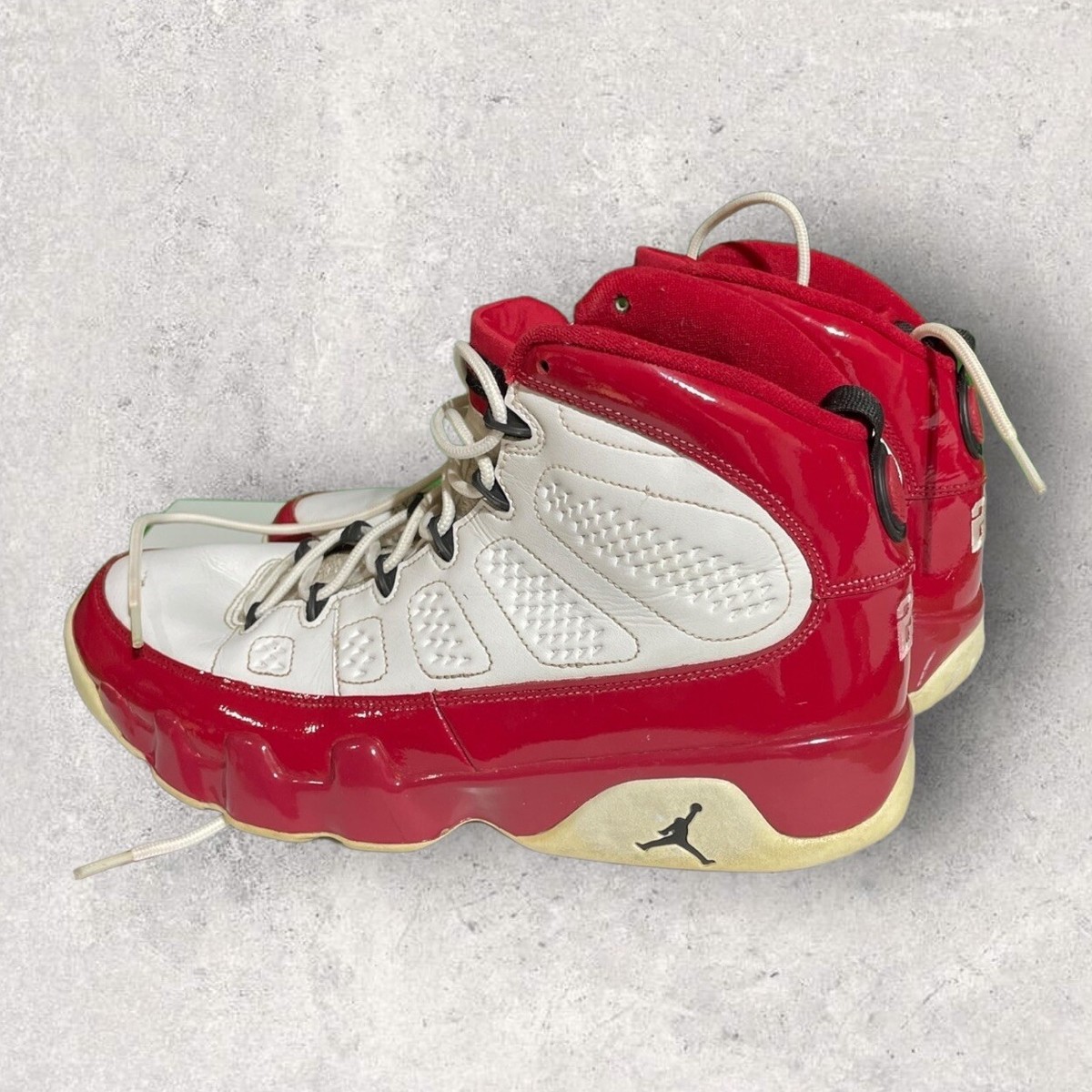 Air Jordan 9 Retro White Gym Red 2019 Mens Size 11 302370 160 | eBay