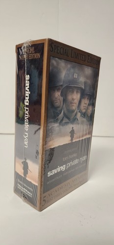 ORIGINAL FACTORY SEALED 2 VHS TAPE SAVING PRIVATE RYAN SPECIAL LIMITED EDITION - Picture 10 of 10